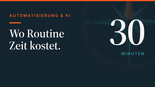 Erstgespräch Automatisierung & KI (30 Min.)
